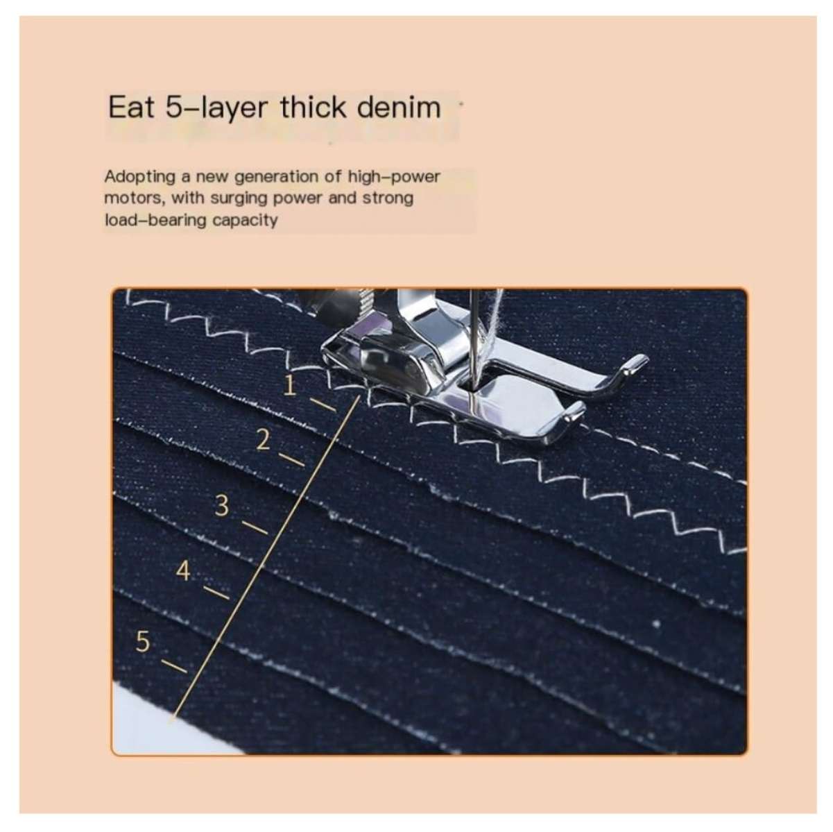 Miniatura 2 de Maquina de Coser Principiantes Negra